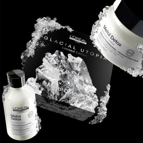 Produktbild L'Oréal Professionnel Metal Detox Glacial Utopia Limited Edition (300 ml, Flüssiges Shampoo)