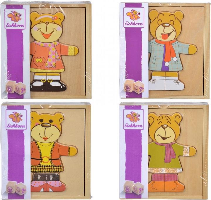 Produktbild Eichhorn Houten Puzzel Beer, 20st. (18 Teile)