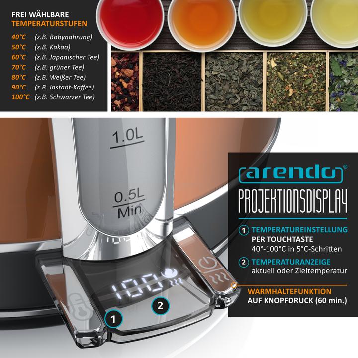 Produktbild Arendo Wasserkocher (1.70 l)
