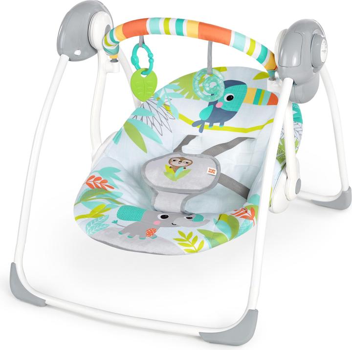 Bright Starts Rainforest Vibes™ Babywippe zum Mitnehmen