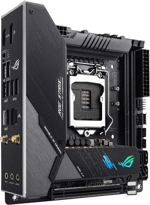 Immagine prodotto ASUS ROG Strix Z490-I Gaming (LGA 1200, Intel Z490, Mini-ITX)