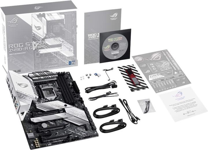 Produktbild ASUS ROG Strix Z490-A Gaming (LGA 1200, Intel Z490, ATX)