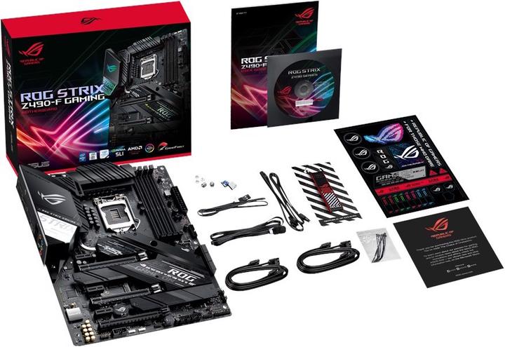 Immagine prodotto ASUS ROG Strix Z490-F Gaming (LGA 1200, Intel Z490, ATX)