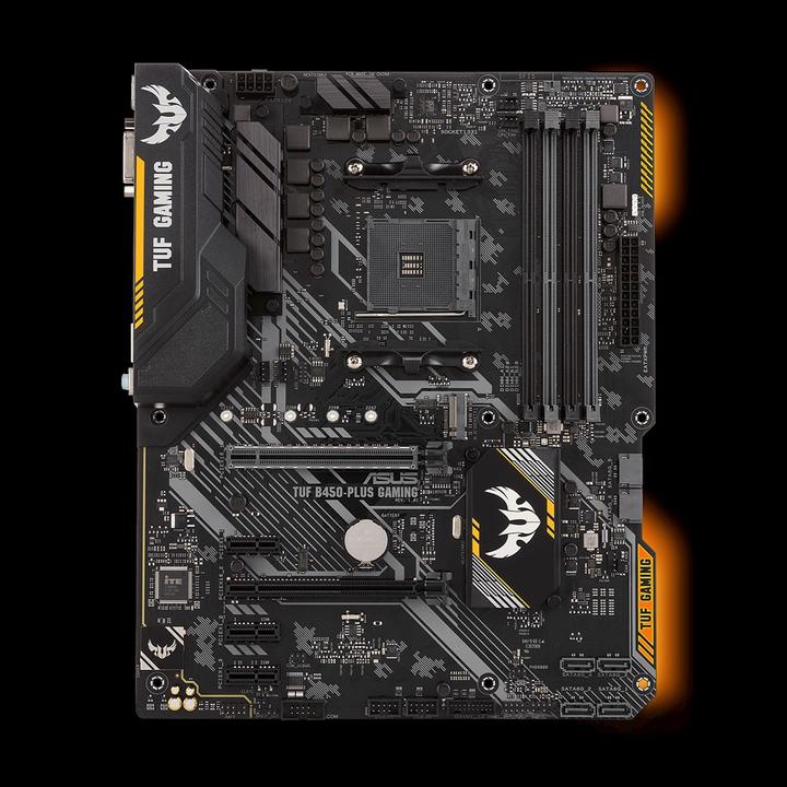 Produktbild ASUS TUF B450 Plus Gaming (AM4, AMD B450, ATX)
