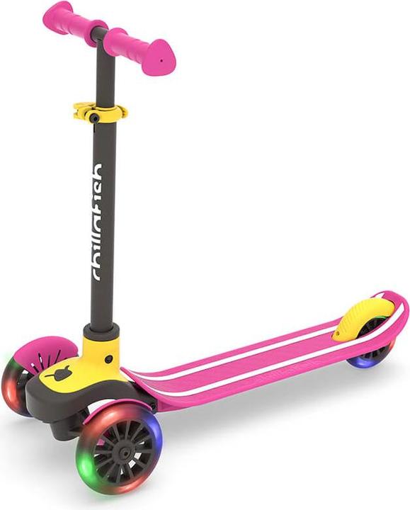 Chillafish Scotti GLOW 3-Rad Scooter mit Bremse und LED Lichter