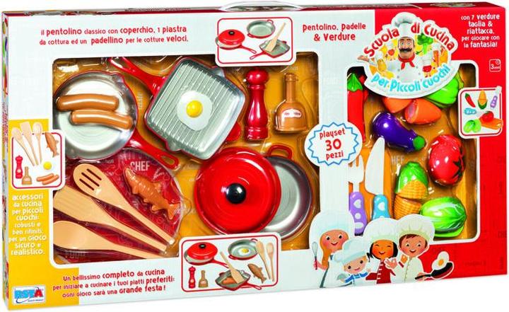 Immagine prodotto Rs Toys Scuola di Cucina - Set Cucina 30 Pezzi