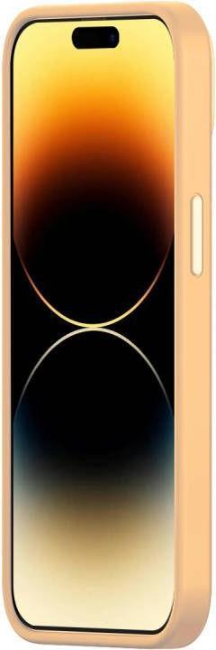 Produktbild Baseus Liquid Silica Gel Case for iPhone 14 Pro Max (Sunglow)+ tempered glass + cleaning kit (Apple iPhone 14 Pro Max)