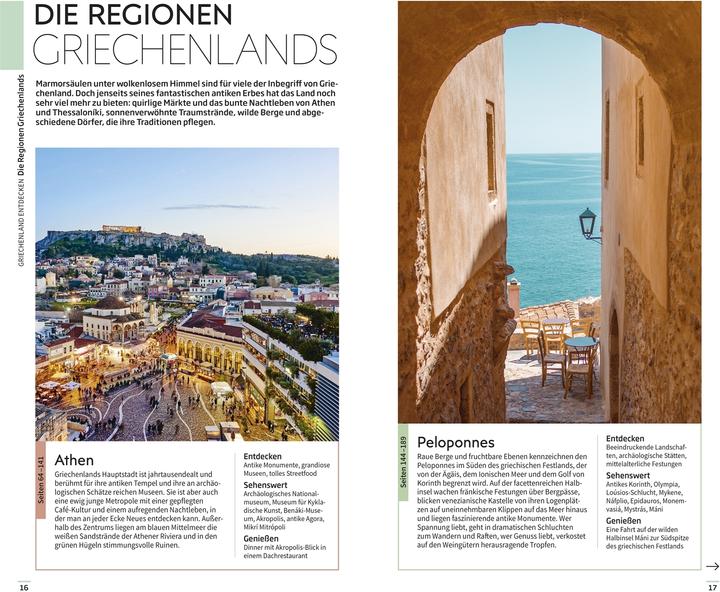 Image du produit Vis-à-Vis Reiseführer Griechenland, Athen & Festland (Allemand, DK Verlag Voyage, 2024)