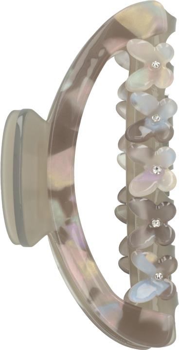 Produktbild Trisa Fashion Haarklemme Strass Grau meliert