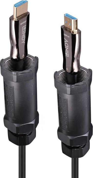 Productafbeelding Lindy 10 m gepantserde glasvezel hybride HDMI 8K60 kabel (10 m, HDMI)