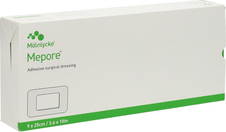 Actual product image Mepore Wundverband 25x9cm Wundkissen 20x5cm (30 x)