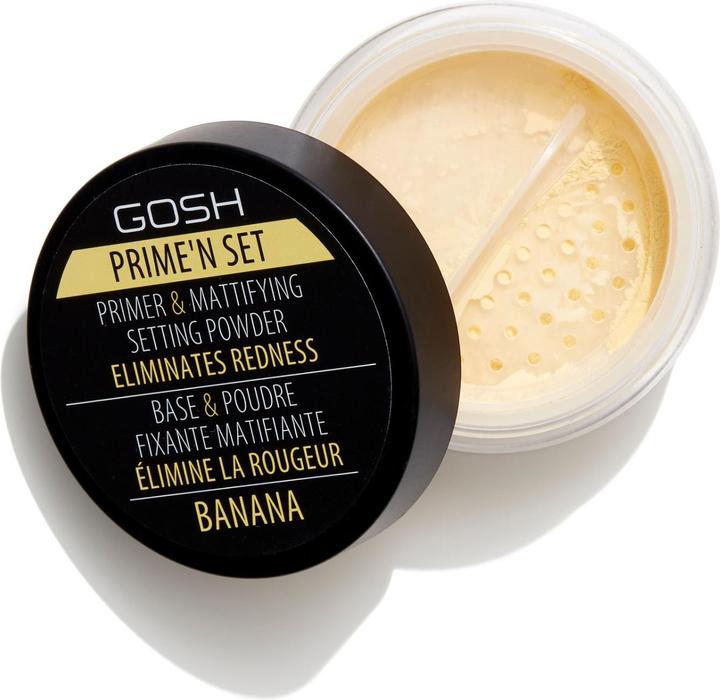 Immagine prodotto Gosh Velvet Touch Prime'n Set Primer & Mattifying Powder 7gr (002 Banana)
