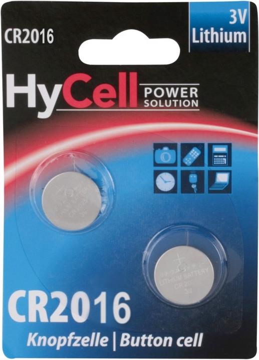 Actual product image HyCell CR 2016 Lithium (2 pcs., CR2016, 70 mAh)