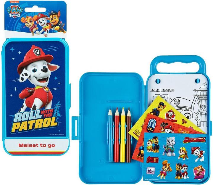 Immagine prodotto Undercover Set da colorare Paw Patrol da portare via