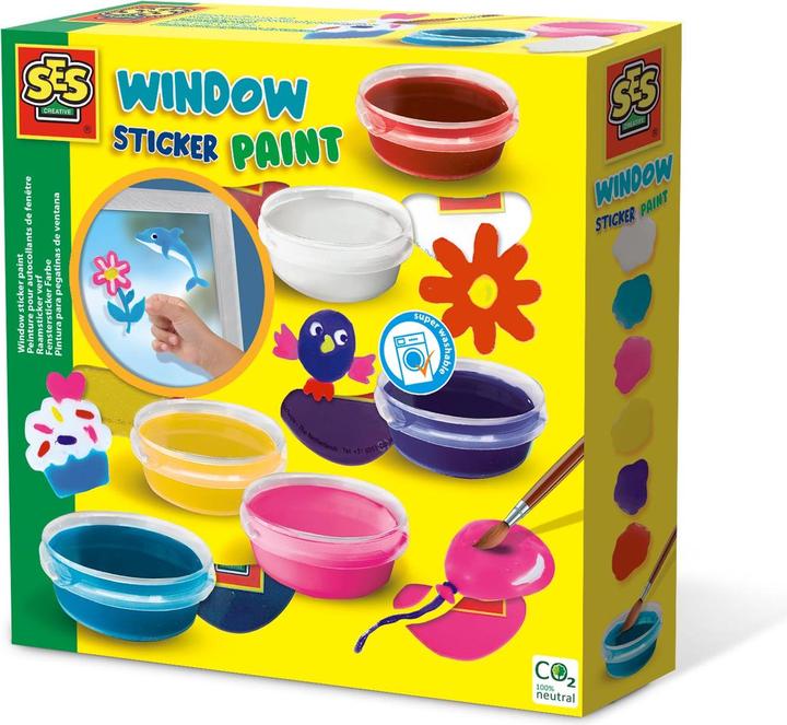 Actual product image Ses Window sticker color