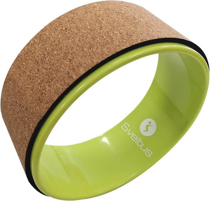 Sveltus Roue de yoga en liège