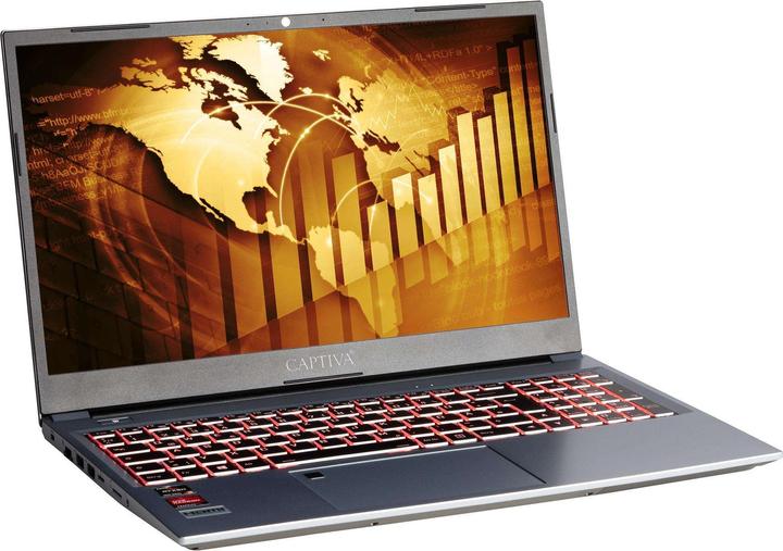Actual product image Captiva Power Starter R84-397 Ryzen 5 Radeon Graphics (15.60", AMD Ryzen 5 7430U, 16 GB, 2000 GB, DE)