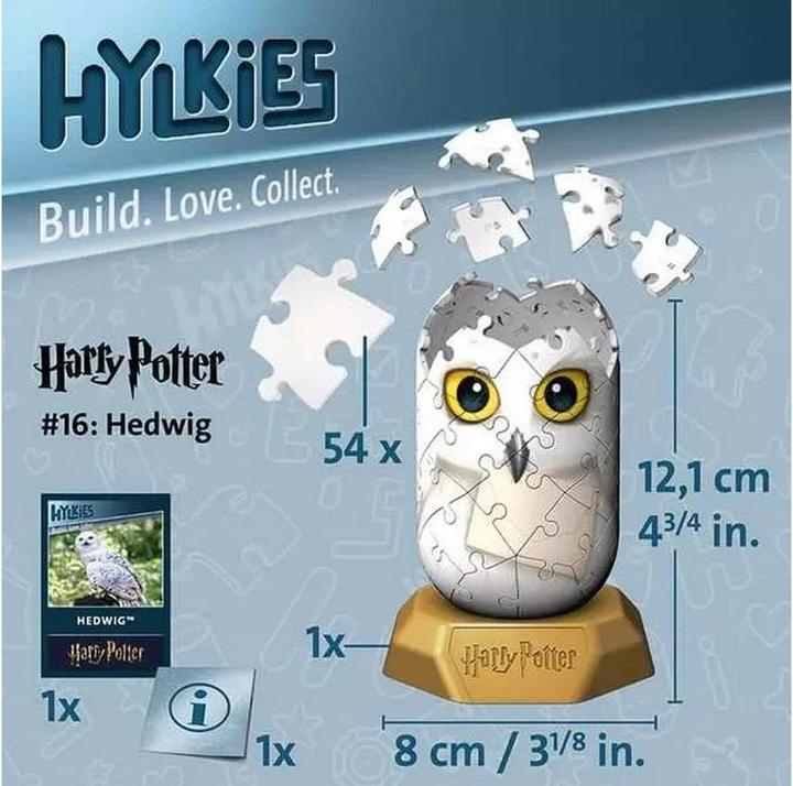Immagine prodotto Ravensburger Hylkies: la nuova serie di figure da collezione da assemblare da soli. Figura #16 - Harry (54 pezzi)