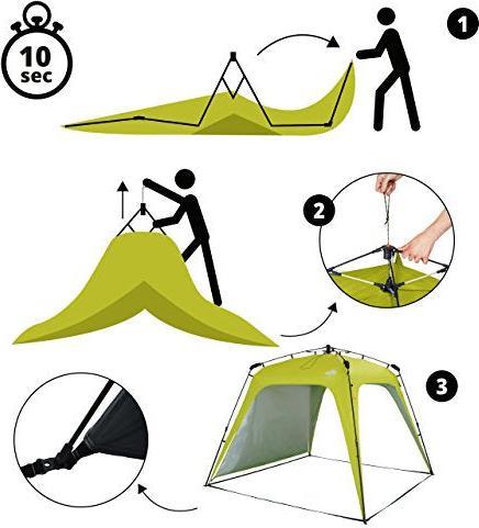 Produktbild Lumaland Pop Up Pavillon (Grün) (250 cm, 250 cm)