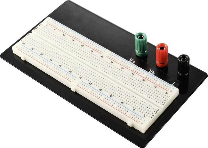 Image du produit Tru Components Carte enfichable Nombre total de pôles 830 (L x l) 184 mm x 106 mm 1 pc. (Plaque de circuit)