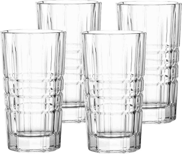 Leonardo Longdrinkglas Spiritii 260 ml, 4 Stück, Transparent (2.60 dl, 4 x, Longdrinkgläser)