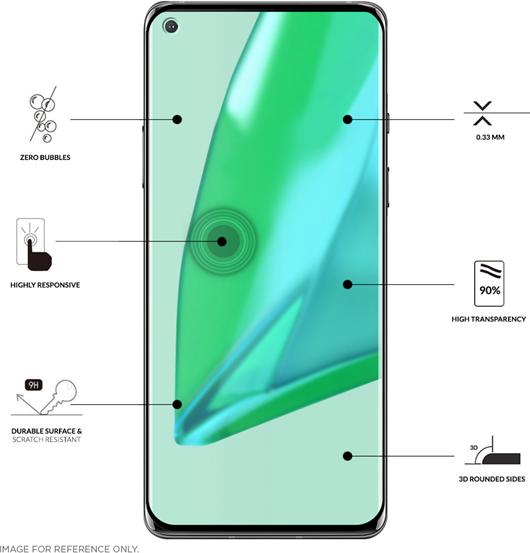 Produktbild Eiger Mountain Glass Clear Edge (1 Stück, OnePlus 9 Pro)