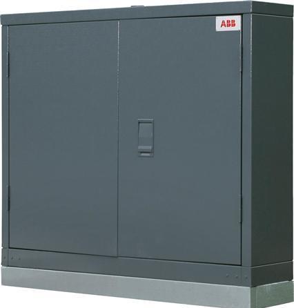 ABB Metalskab Flexi-line 1500Skab HxBxT: 1120x1300x315mmRAL 7015 mørkegrå