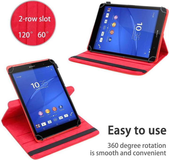 Actual product image Cadorabo Tablet Case Tablet Universal 360 (Sony Xperia Tablet Z3 Compact)