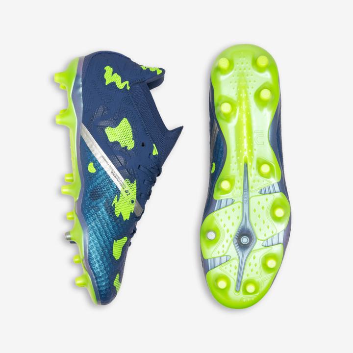 Produktbild Kipsta Damen/Herren Fussball Nockenschuhe FG - VIRALTO III.Elite Blue Beetle (45)