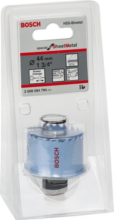 Image du produit Bosch Professional Zubehör Scie cloche Special Sheet Metal, 44 mm, 1 3/4 pouce (44 millimètres)