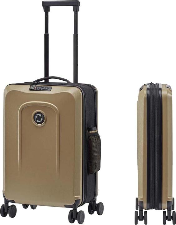 Image du produit Senz Chariot de transport pliable 55 cm Champagne Brown (38 l, Bagage à main (jusqu'à 50l))