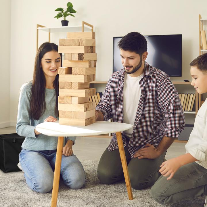 Produktbild Relaxdays Wackelturm XXL (Deutsch, Französisch, Italienisch, Englisch)