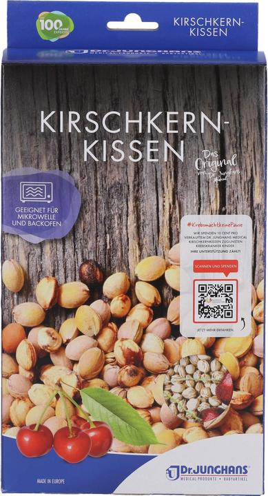 Dr. Junghans Kirschkernkissen 20x30cm für Mikrowelle, 1 St (20 x 30 cm)
