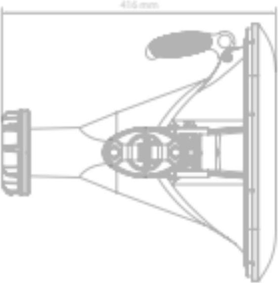 Produktbild RF-Elements HG3-TP-A90 - 16 dBi - 5.18 - 6 GHz - 90° - 25° - Hornantenne - TwistPort