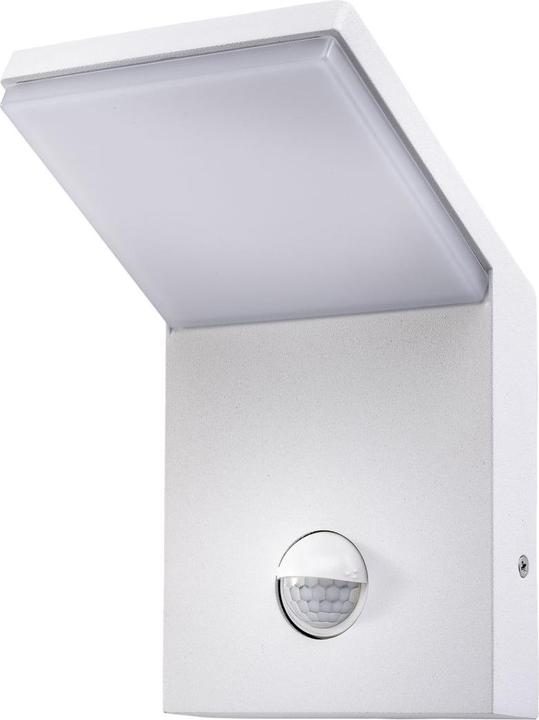 Image du produit Elbro Applique murale LED avec détecteur de mouvement 9W 3000K 600lm IP54 blanc (600 lm)