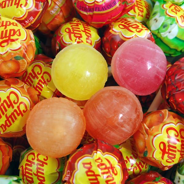 Image du produit Chupa Chups Sucettes aux fruits 100 pièces (100 pcs, 300 g)