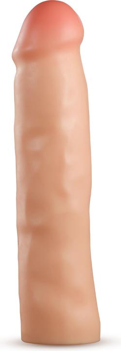 Actual product image Blush performance plus 2 inch silicone penis xtender beige