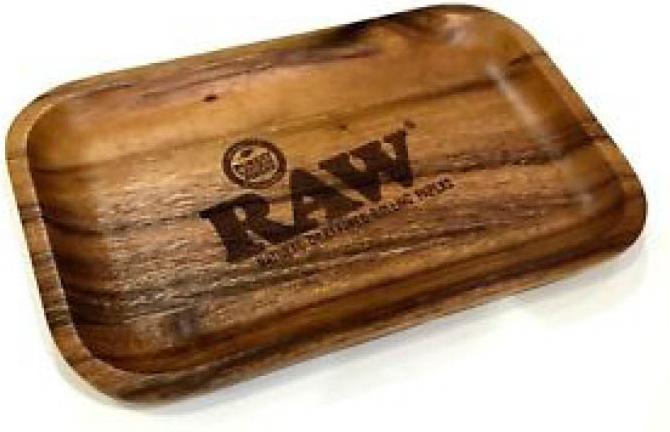 Produktbild RAW Rolling Tray M Wooden 280 x 175mm