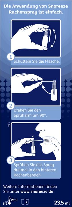 Immagine prodotto Snoreeze Spray per la gola