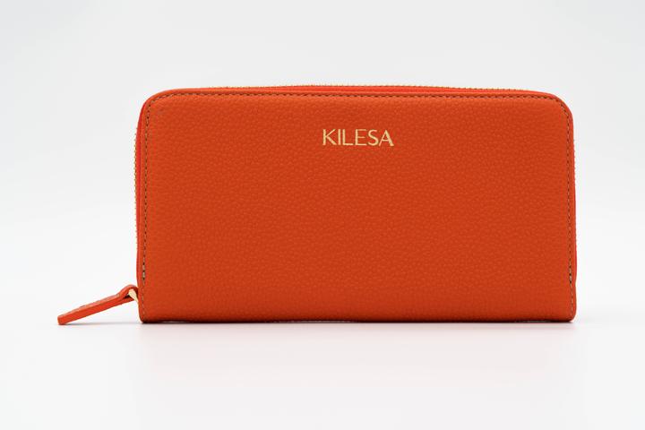 Image du produit Kilesa Portefeuille ICON grand zip - Couleur Arancio