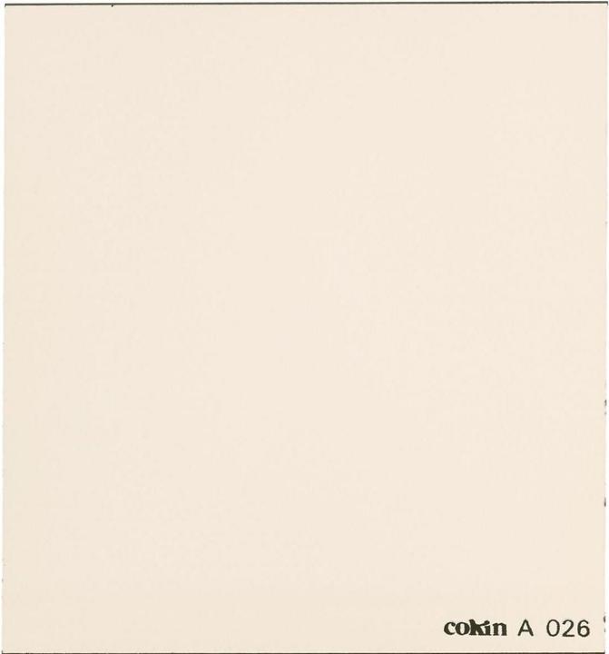Actual product image Cokin Filter A026 Warm tone 81A (62 mm, Filter adapter)