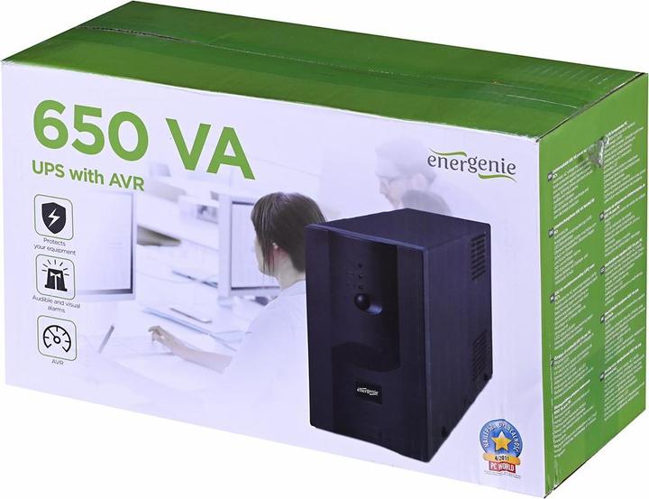 Produktbild Gembird UPS-PC-652A (650 VA, 390 W, Line-Interaktiv USV)