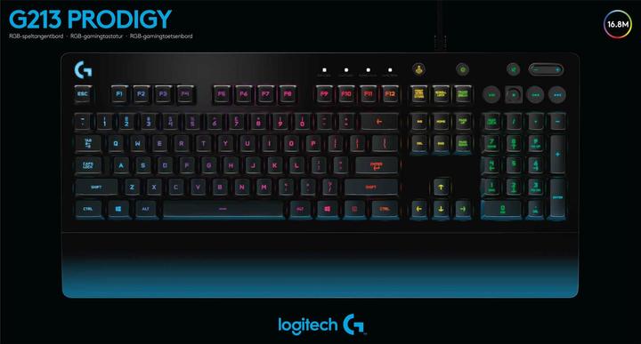 Image du produit Logitech G G213 Prodigy (CH, Filaire)