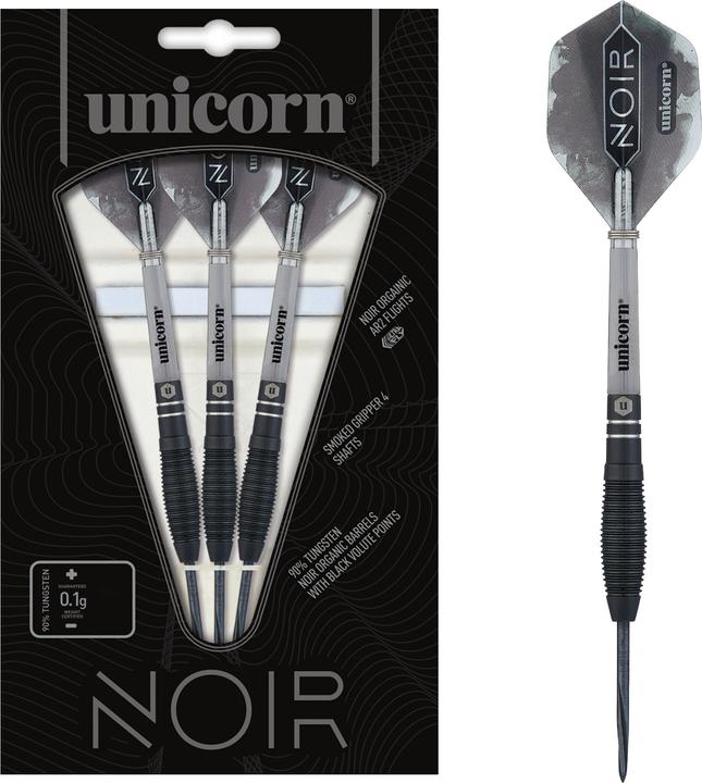 Actual product image Unicorn Noir Style 1 Tungsten Steel Darts 1 set (21 g)