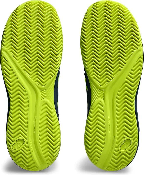 Actual product image ASICS Performance Asics Gel-Resolution 9 Gs Clay Mako Blue/Safety Yellow Junior (39.5)