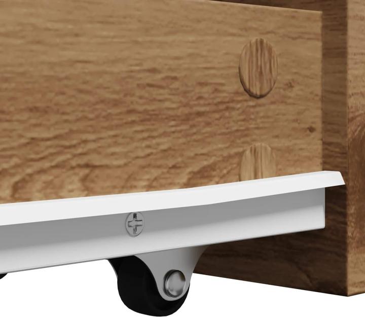 Immagine prodotto VidaXL Mobile bagno stretto con rotelle