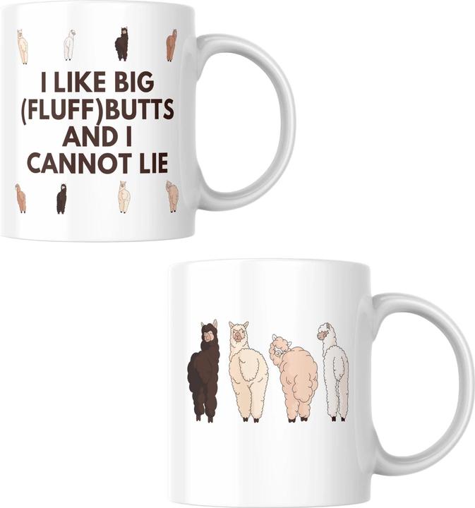 Actual product image Inkari I Like Big (Fluff) Butts - Mug (325 ml)