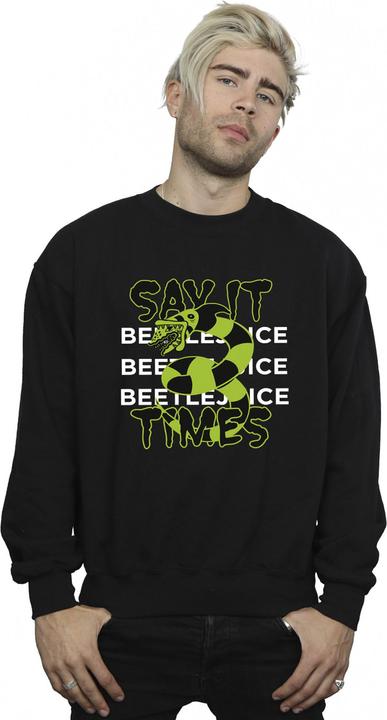 Produktbild Beetlejuice Say It 3 Times Sweatshirt (XL)