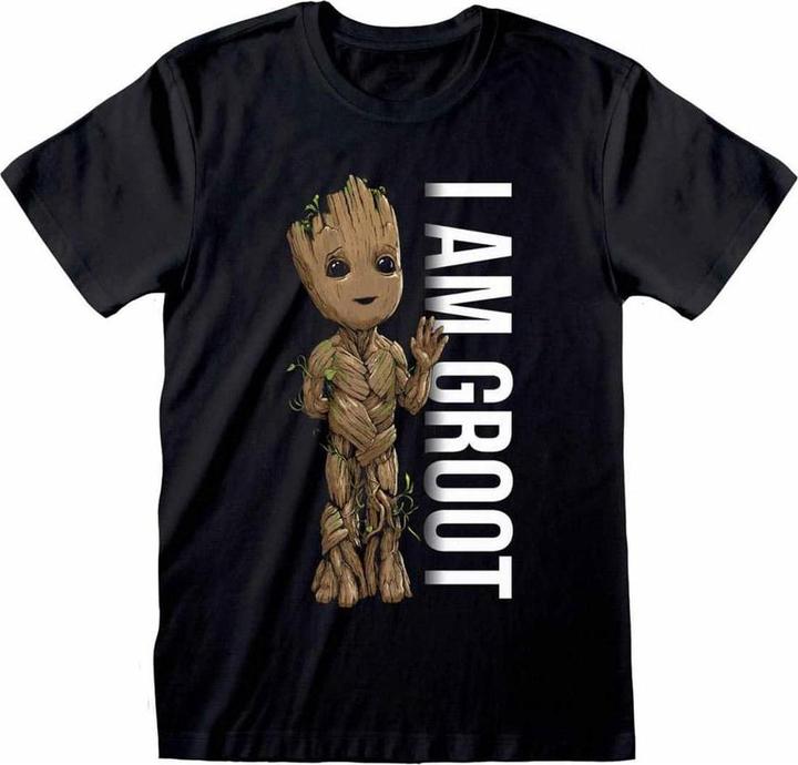 Produktbild NoName LES GARDIENS DE LA GALAXIE - I Am Groot Portrait - T-Shirt Unisex (L) (L)