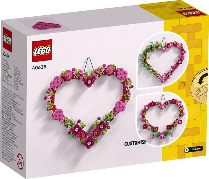 Produktbild LEGO Herz-Deko (40638, LEGO Iconic)